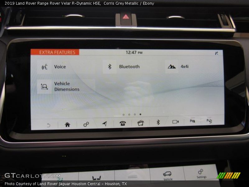Corris Grey Metallic / Ebony 2019 Land Rover Range Rover Velar R-Dynamic HSE