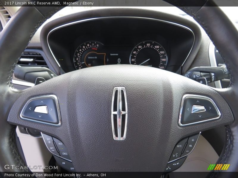 Magnetic / Ebony 2017 Lincoln MKC Reserve AWD
