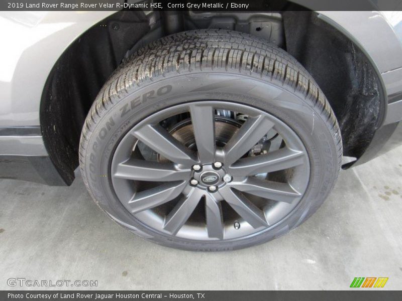 Corris Grey Metallic / Ebony 2019 Land Rover Range Rover Velar R-Dynamic HSE