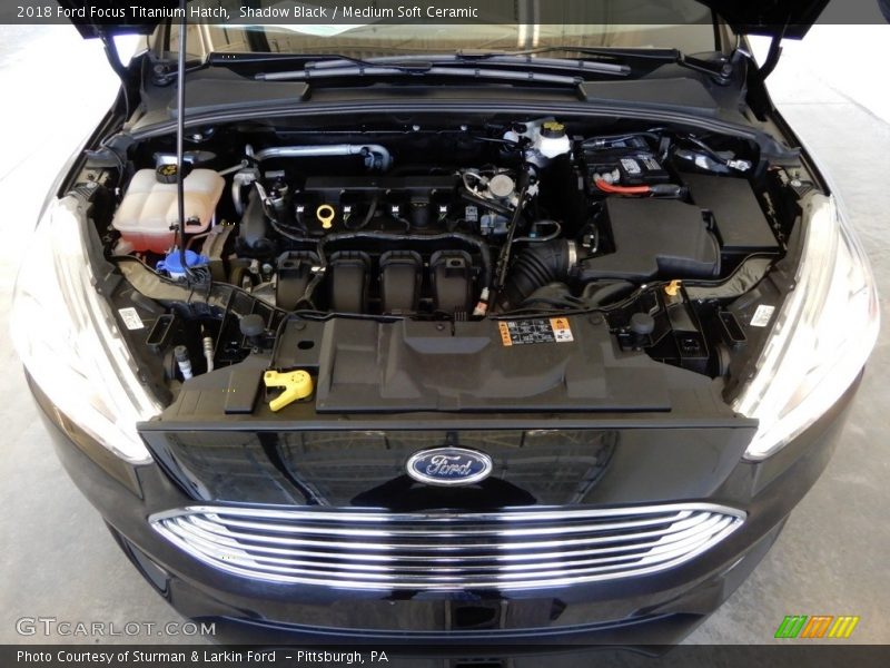 Shadow Black / Medium Soft Ceramic 2018 Ford Focus Titanium Hatch