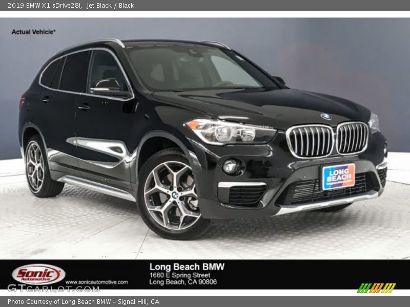 Jet Black / Black 2019 BMW X1 sDrive28i