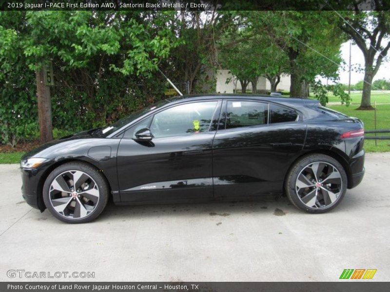 Santorini Black Metallic / Ebony 2019 Jaguar I-PACE First Edition AWD