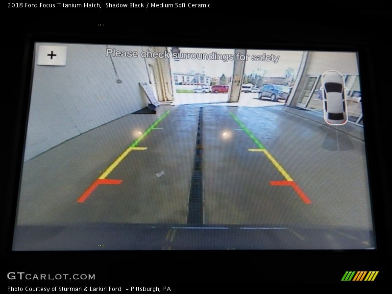 Shadow Black / Medium Soft Ceramic 2018 Ford Focus Titanium Hatch
