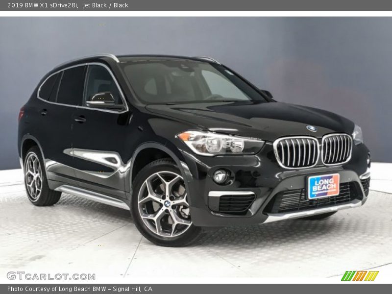 Jet Black / Black 2019 BMW X1 sDrive28i