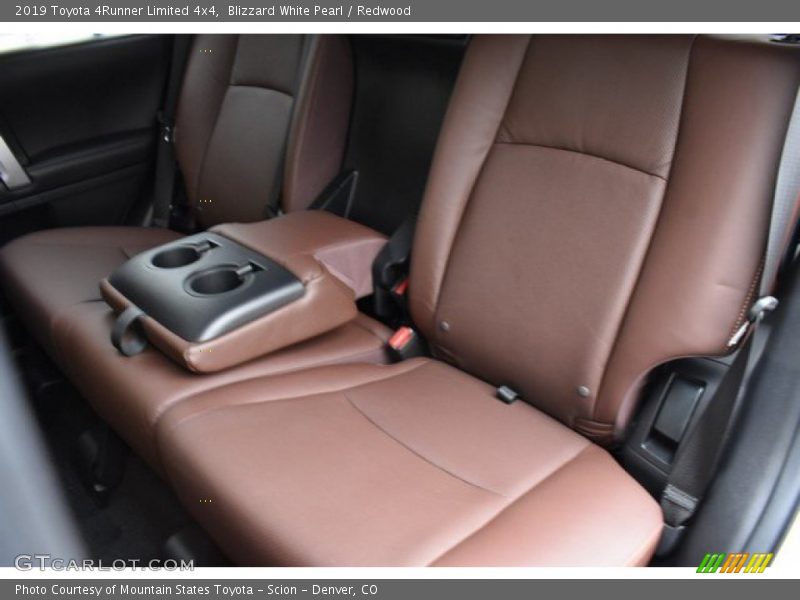 Blizzard White Pearl / Redwood 2019 Toyota 4Runner Limited 4x4