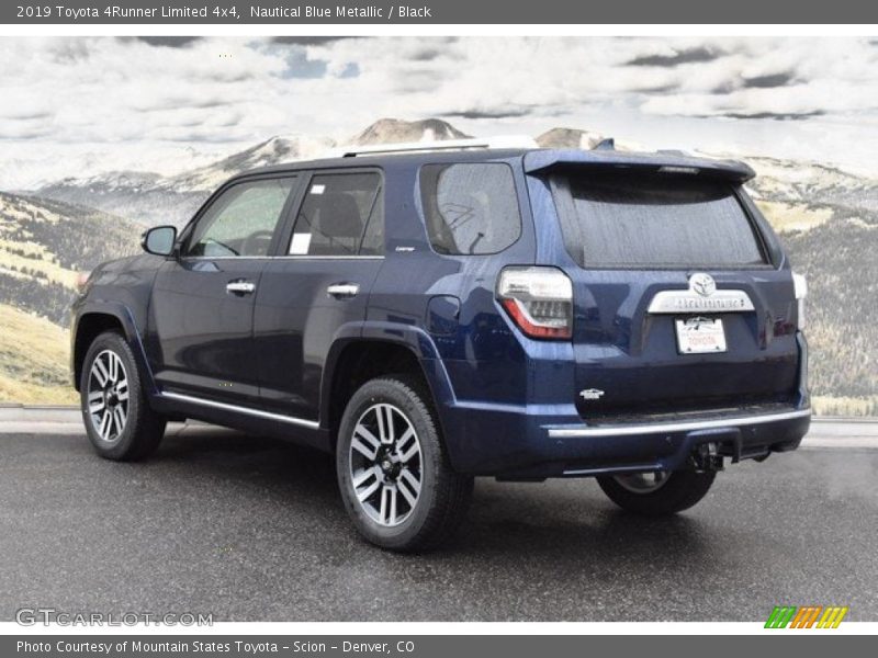 Nautical Blue Metallic / Black 2019 Toyota 4Runner Limited 4x4