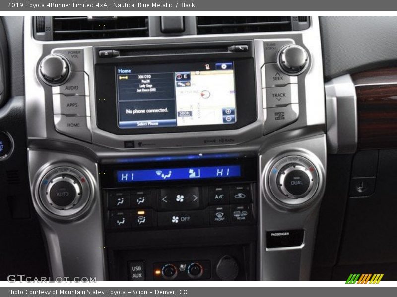 Nautical Blue Metallic / Black 2019 Toyota 4Runner Limited 4x4