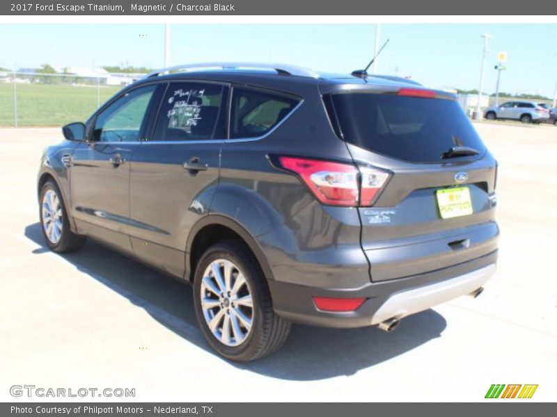 Magnetic / Charcoal Black 2017 Ford Escape Titanium