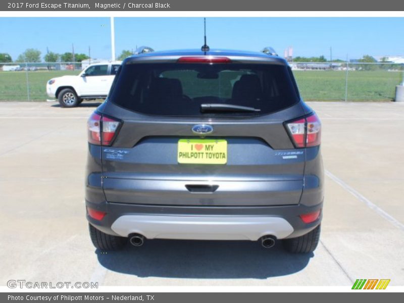 Magnetic / Charcoal Black 2017 Ford Escape Titanium