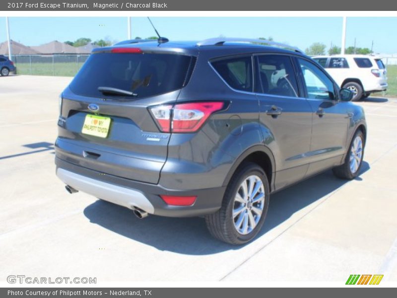 Magnetic / Charcoal Black 2017 Ford Escape Titanium