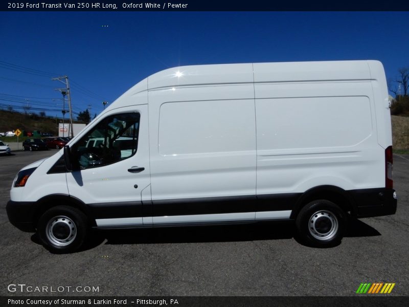  2019 Transit Van 250 HR Long Oxford White