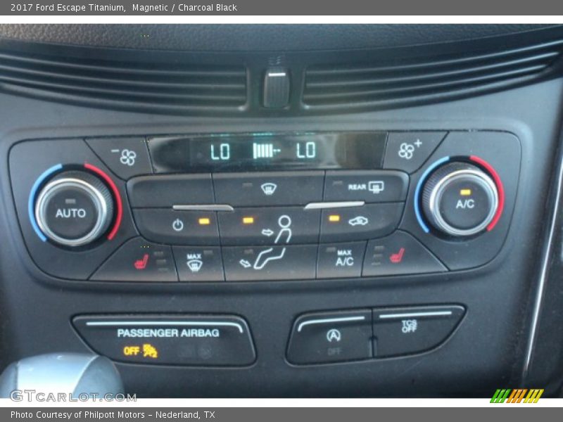 Magnetic / Charcoal Black 2017 Ford Escape Titanium