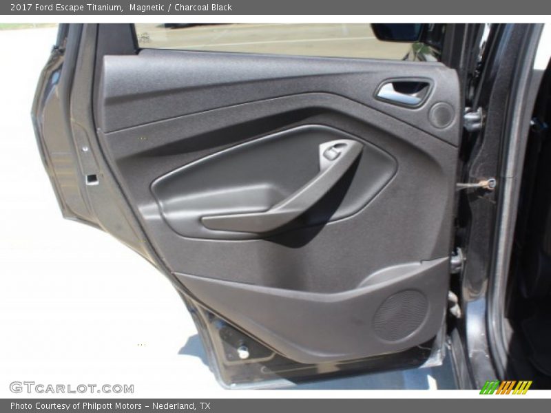 Magnetic / Charcoal Black 2017 Ford Escape Titanium