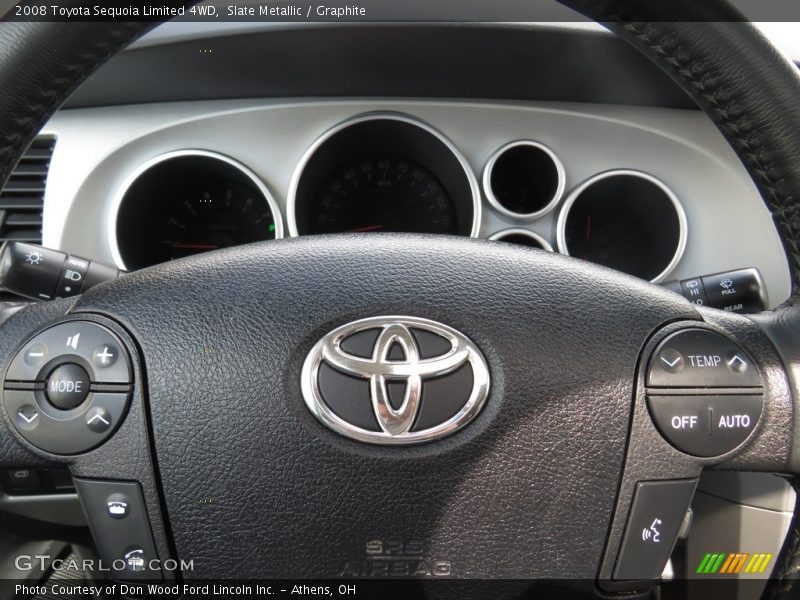 Slate Metallic / Graphite 2008 Toyota Sequoia Limited 4WD
