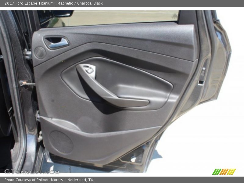 Magnetic / Charcoal Black 2017 Ford Escape Titanium