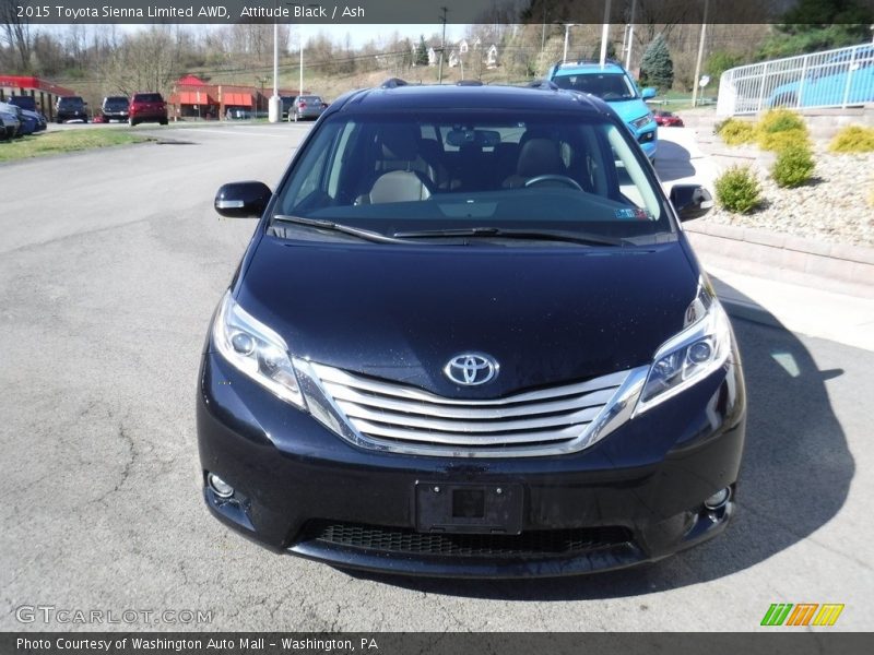 Attitude Black / Ash 2015 Toyota Sienna Limited AWD