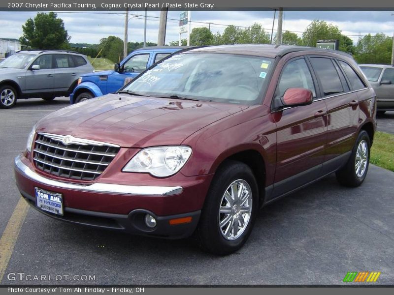 Cognac Crystal Pearl / Pastel Slate Gray 2007 Chrysler Pacifica Touring