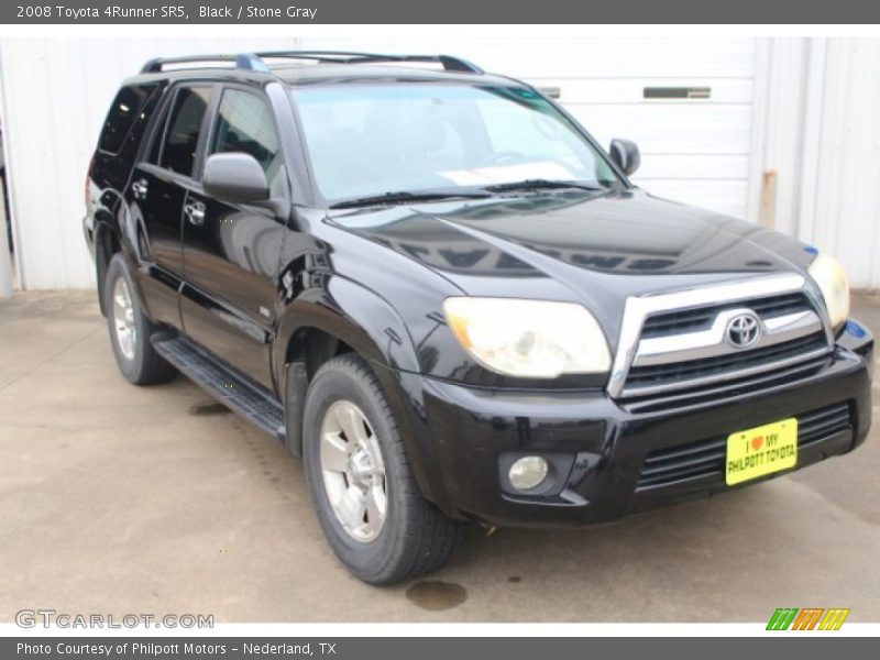 Black / Stone Gray 2008 Toyota 4Runner SR5