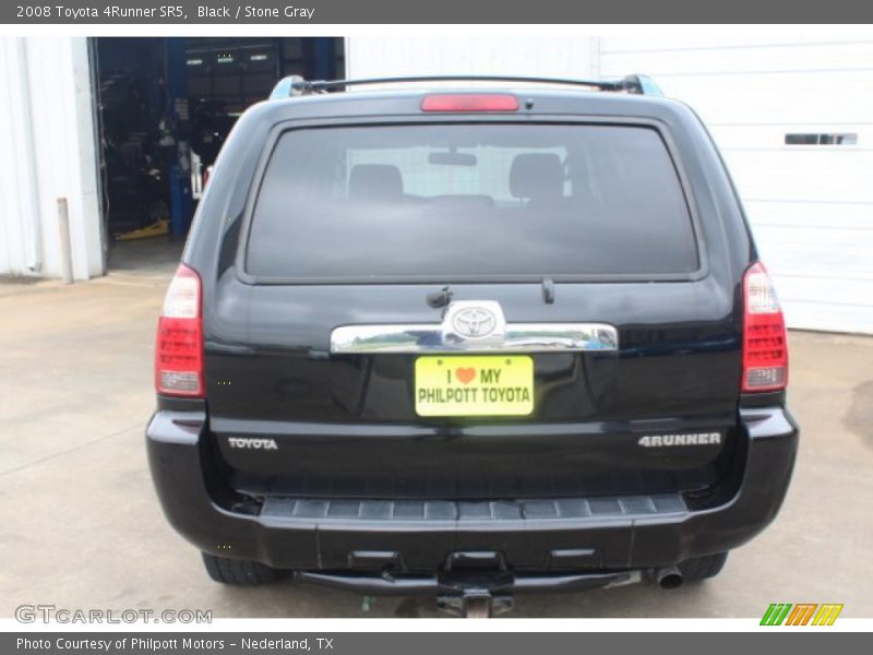 Black / Stone Gray 2008 Toyota 4Runner SR5