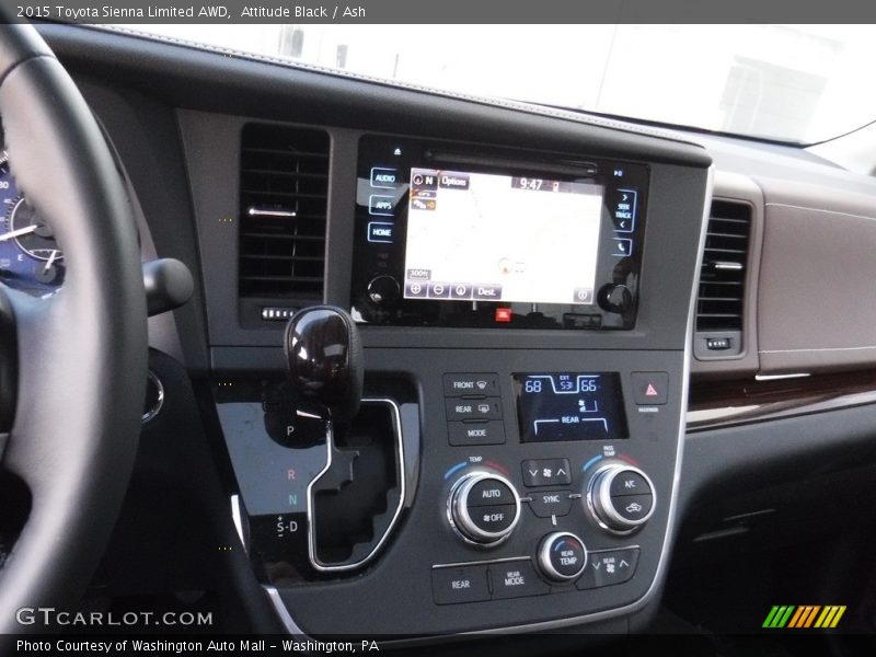 Attitude Black / Ash 2015 Toyota Sienna Limited AWD