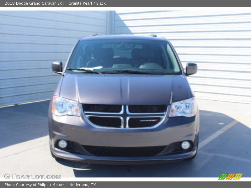 Granite Pearl / Black 2018 Dodge Grand Caravan SXT