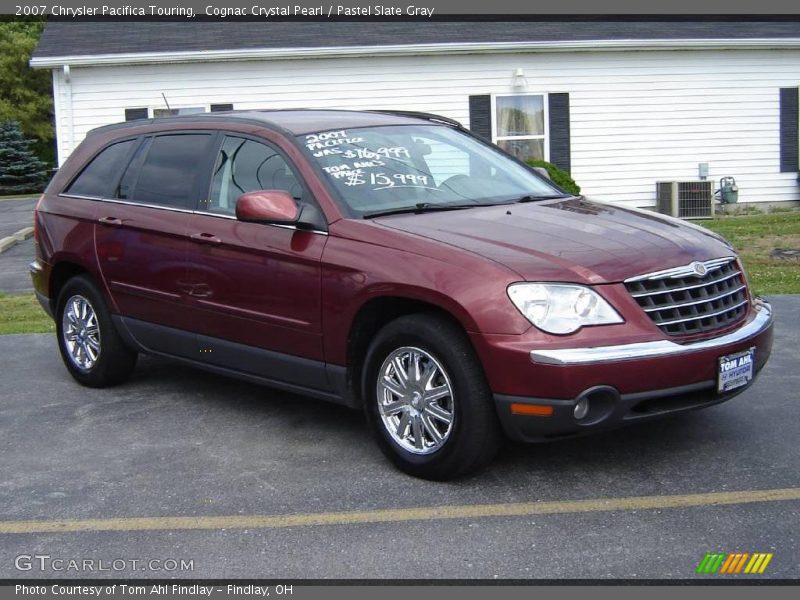 Cognac Crystal Pearl / Pastel Slate Gray 2007 Chrysler Pacifica Touring