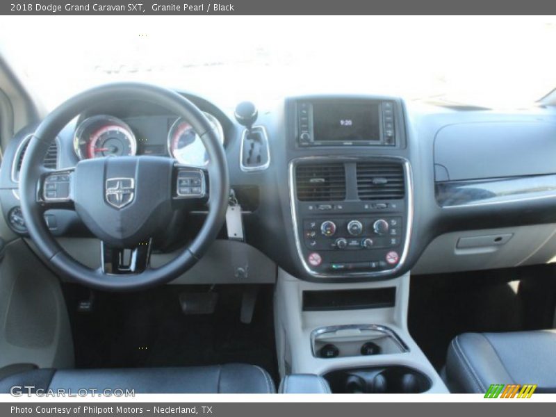 Granite Pearl / Black 2018 Dodge Grand Caravan SXT