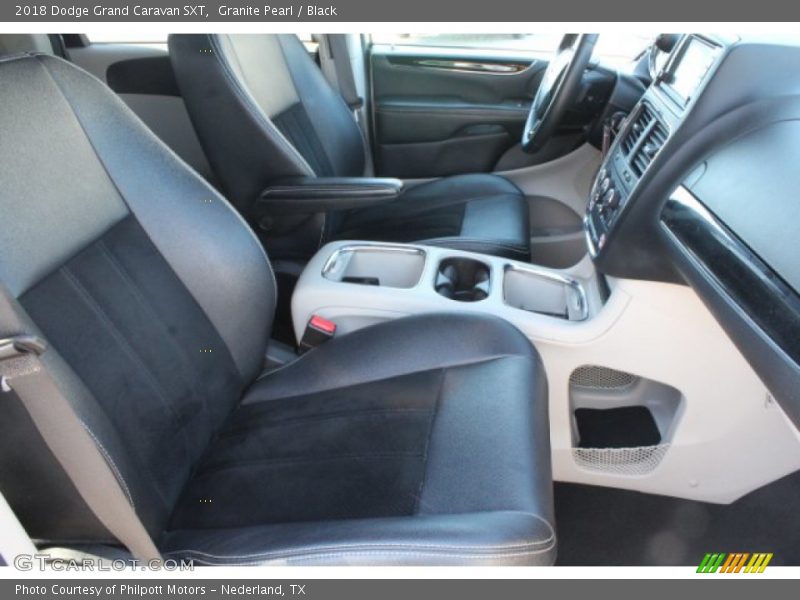 Granite Pearl / Black 2018 Dodge Grand Caravan SXT