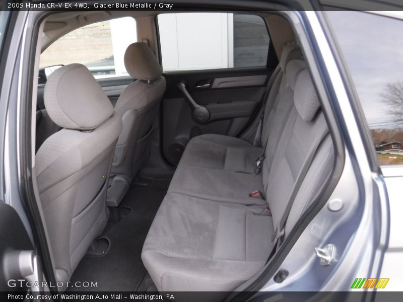 Glacier Blue Metallic / Gray 2009 Honda CR-V EX 4WD