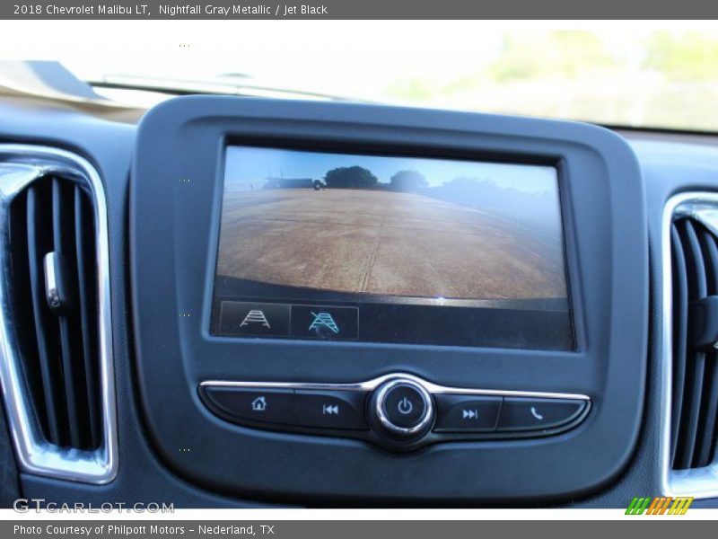 Nightfall Gray Metallic / Jet Black 2018 Chevrolet Malibu LT