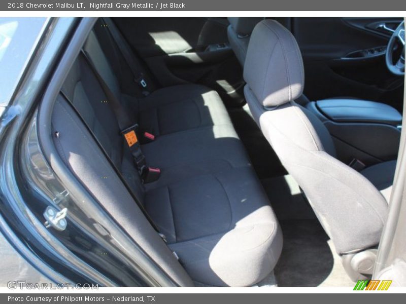 Nightfall Gray Metallic / Jet Black 2018 Chevrolet Malibu LT