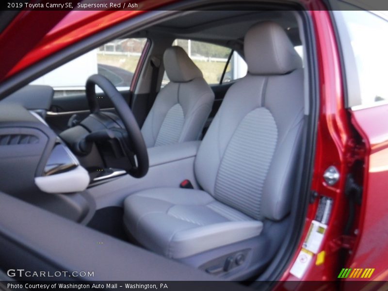 Supersonic Red / Ash 2019 Toyota Camry SE