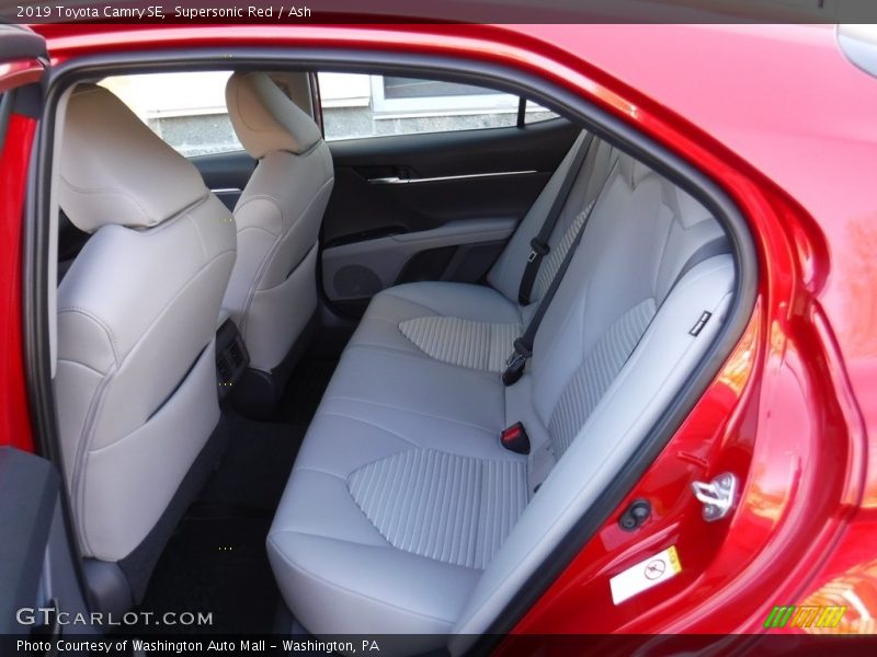 Supersonic Red / Ash 2019 Toyota Camry SE