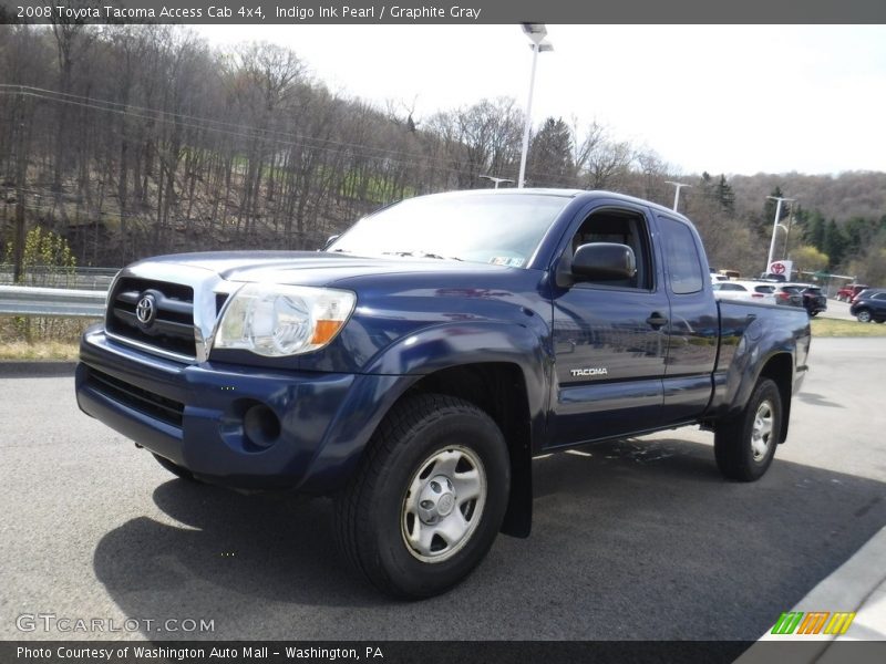 Indigo Ink Pearl / Graphite Gray 2008 Toyota Tacoma Access Cab 4x4