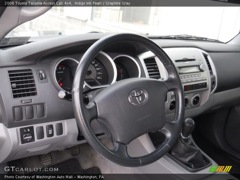 Indigo Ink Pearl / Graphite Gray 2008 Toyota Tacoma Access Cab 4x4