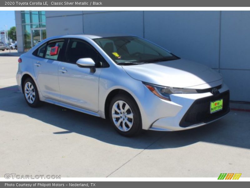  2020 Corolla LE Classic Silver Metallic