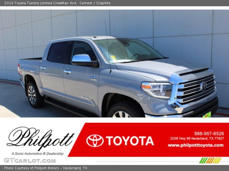 Cement / Graphite 2019 Toyota Tundra Limited CrewMax 4x4