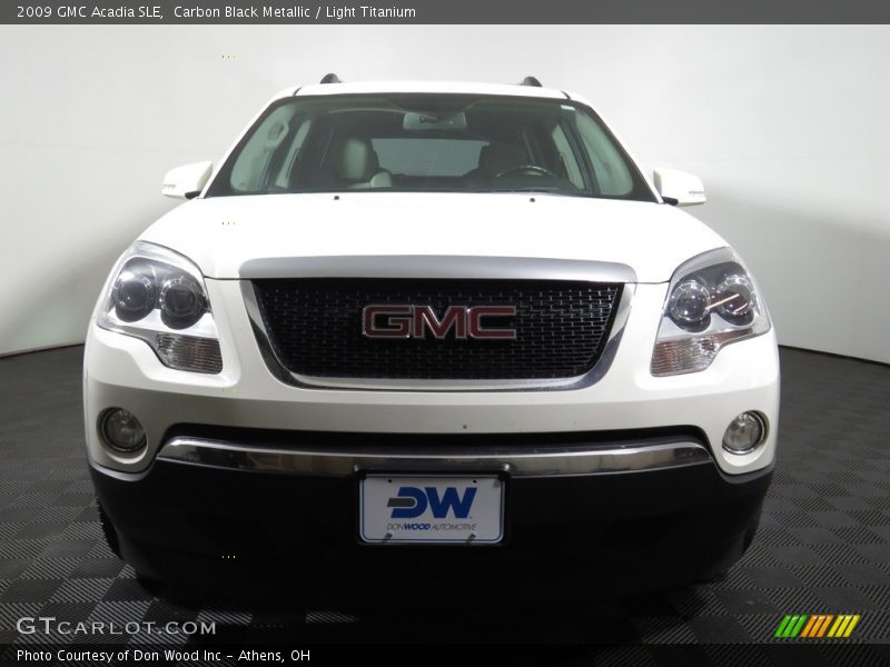 Carbon Black Metallic / Light Titanium 2009 GMC Acadia SLE