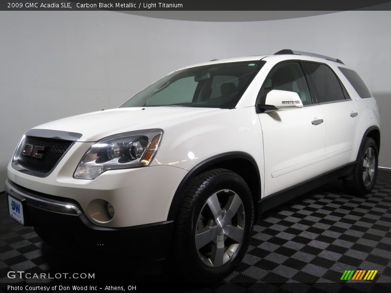 Carbon Black Metallic / Light Titanium 2009 GMC Acadia SLE