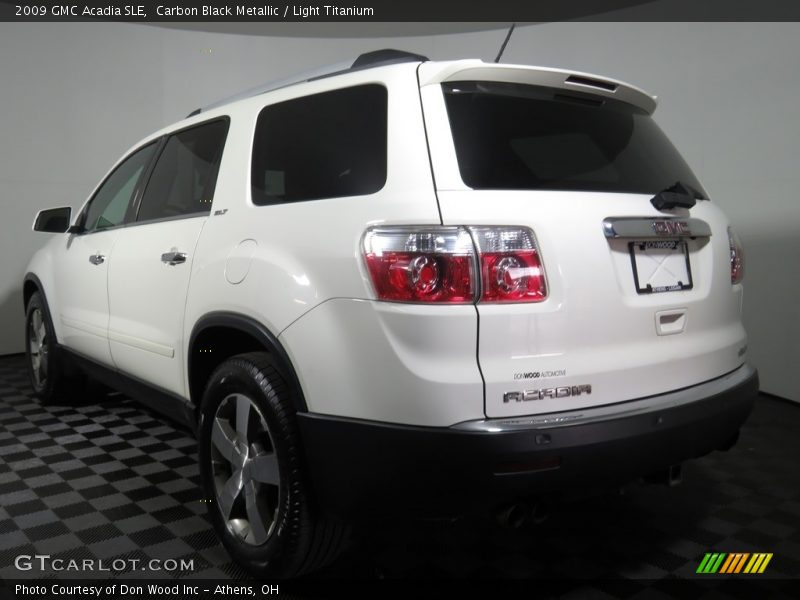 Carbon Black Metallic / Light Titanium 2009 GMC Acadia SLE