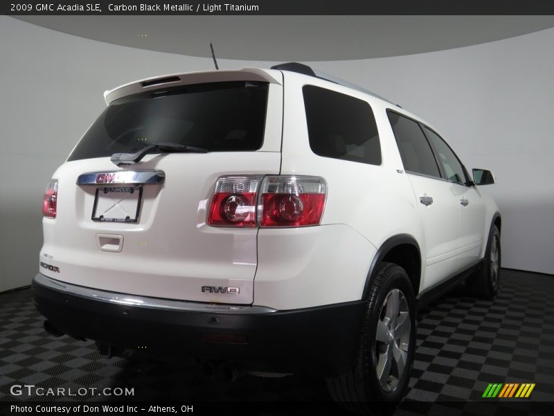 Carbon Black Metallic / Light Titanium 2009 GMC Acadia SLE