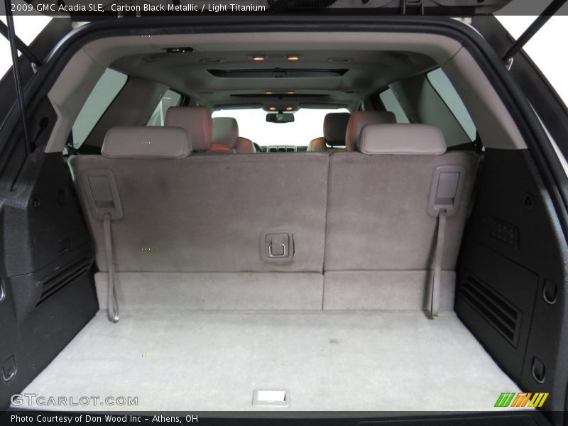 Carbon Black Metallic / Light Titanium 2009 GMC Acadia SLE
