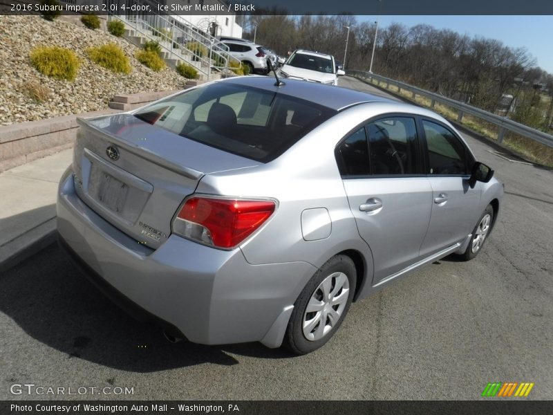 Ice Silver Metallic / Black 2016 Subaru Impreza 2.0i 4-door