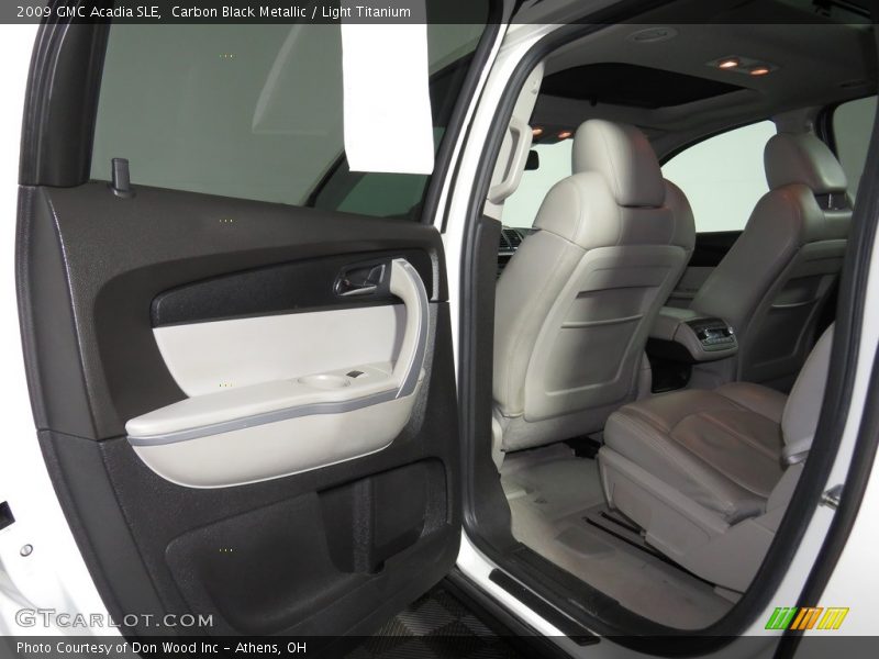 Carbon Black Metallic / Light Titanium 2009 GMC Acadia SLE