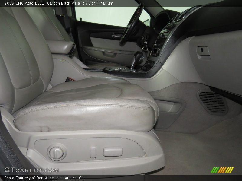 Carbon Black Metallic / Light Titanium 2009 GMC Acadia SLE