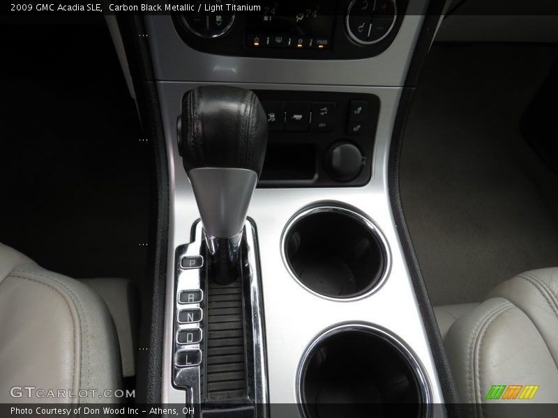 Carbon Black Metallic / Light Titanium 2009 GMC Acadia SLE