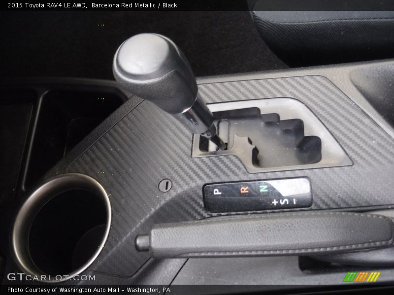 Barcelona Red Metallic / Black 2015 Toyota RAV4 LE AWD