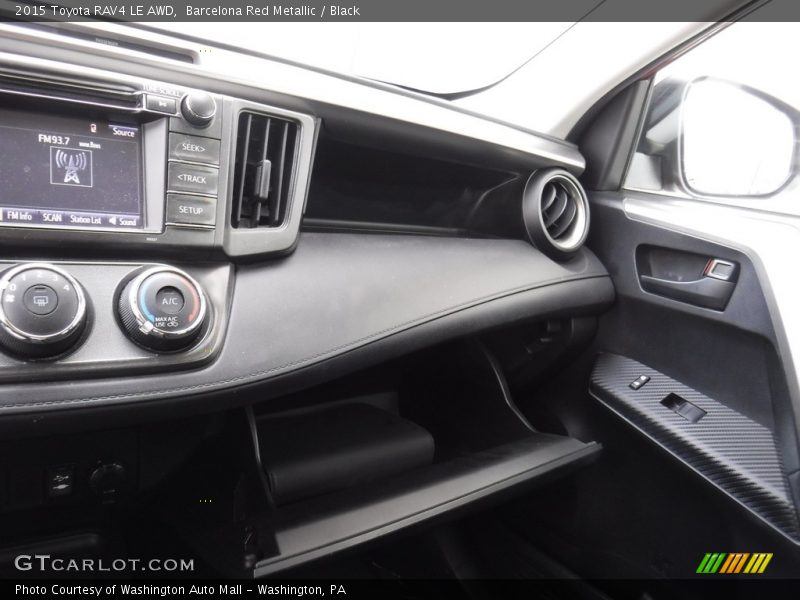 Barcelona Red Metallic / Black 2015 Toyota RAV4 LE AWD