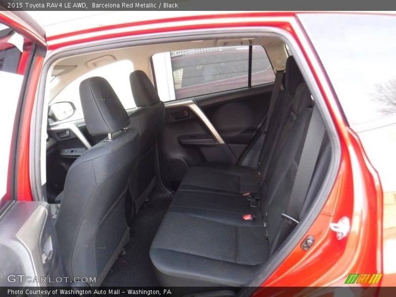 Barcelona Red Metallic / Black 2015 Toyota RAV4 LE AWD