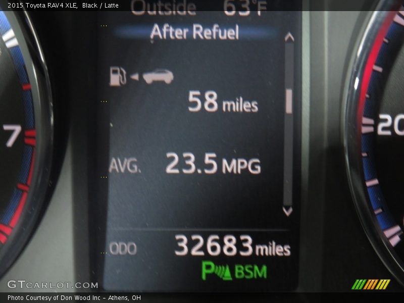 Black / Latte 2015 Toyota RAV4 XLE